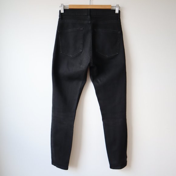 Everlane High Rise Skinny Ankle Black Jeans, Size 26 - Picture 5 of 13